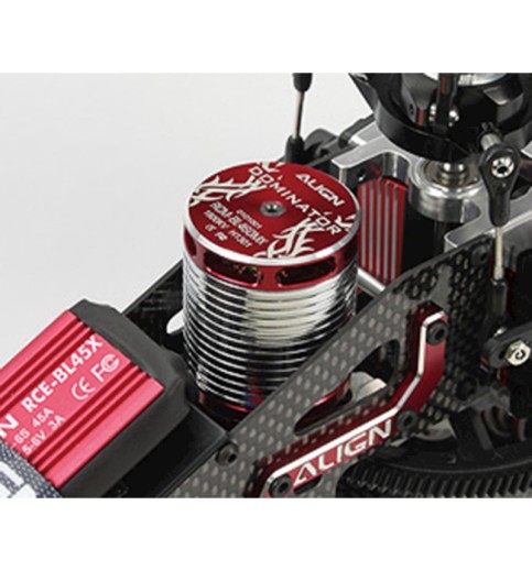 Align T-Rex 450L Dominator 6S Super Combo Heli Kit w/MicroBeast, ESC, Motor, Servos & CF Blades