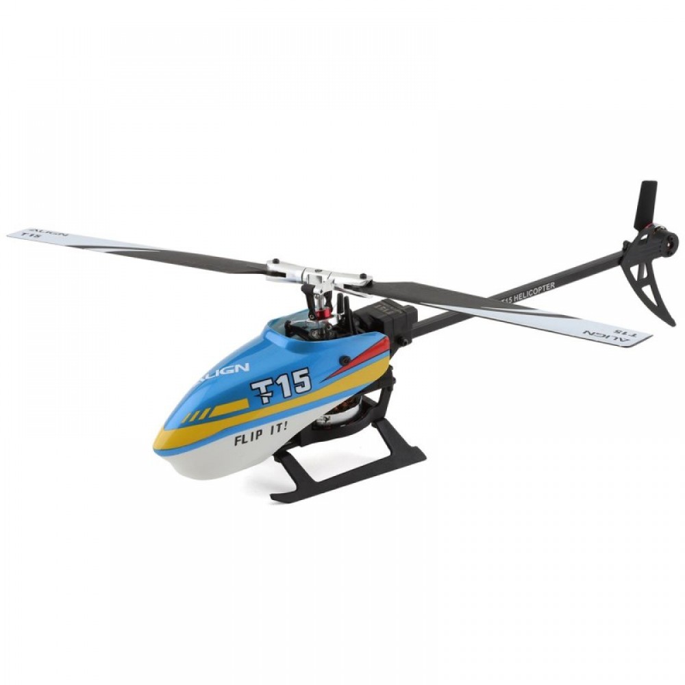 Align T15 Electric Helicopter Combo Blue