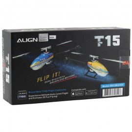 Align T15 Electric Helicopter Combo Blue