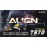 Align Tb70 Electric Top Combo Helicopter Kit Blue