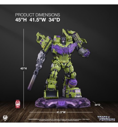 Transformers Museum Scale Devastator Statue Transformers Museum Scale Devastator Statue