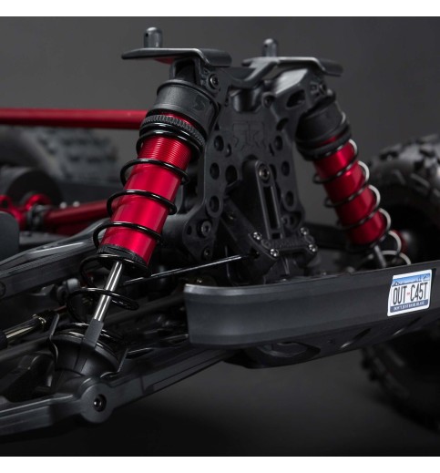 Arrma 1/5 Outcast 8S EXB 4X4 Roller Brushless Stunt Truck, Black