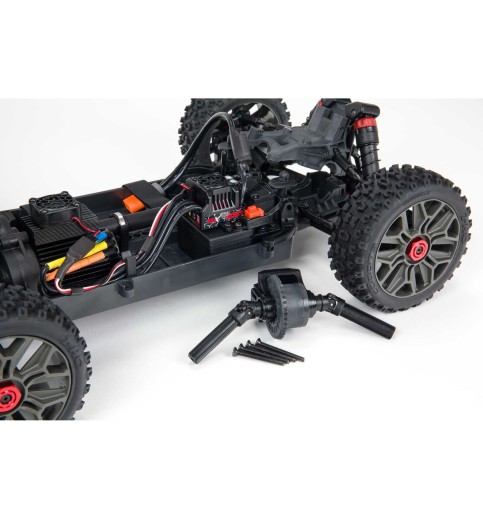 Arrma 1/8 TYPHON 3S 4X4 RTR Brushless Buggy, Red