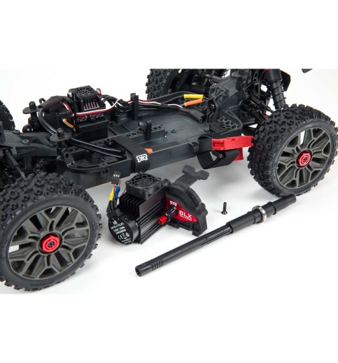 Arrma 1/8 TYPHON 3S 4X4 RTR Brushless Buggy, Red