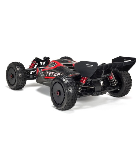 Arrma 1/8 TYPHON 6S 4X4 RTR Brushless Buggy, Black