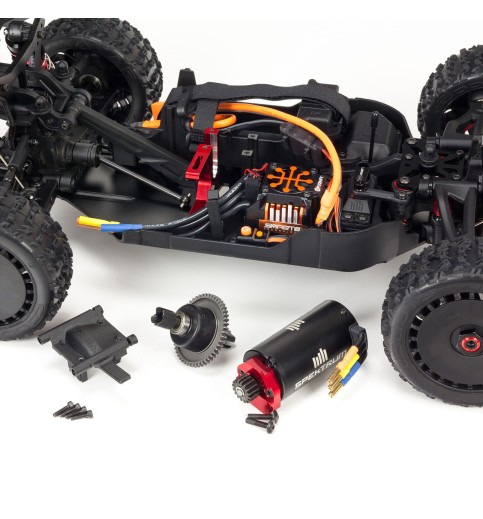 Arrma 1/8 TYPHON 6S 4X4 RTR Brushless Buggy, Black