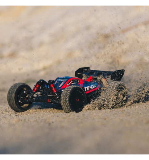 Arrma 1/8 TYPHON 6S 4X4 RTR Brushless Buggy, Black