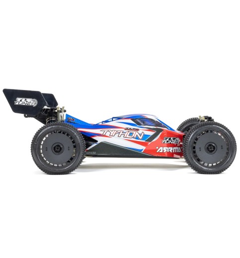 Arrma 1/8 TYPHON 6S TLR Tuned 4X4 RTR Brushless Buggy, Red/Blue Arrma 1/8 TYPHON 6S TLR Tuned 4X4 RTR Brushless Buggy, Red/Blue
