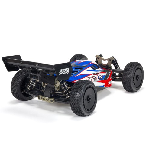 Arrma 1/8 TYPHON 6S TLR Tuned 4X4 RTR Brushless Buggy, Red/Blue Arrma 1/8 TYPHON 6S TLR Tuned 4X4 RTR Brushless Buggy, Red/Blue
