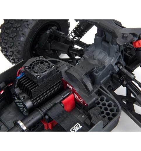 Arrma Big Rock 4X4 V3 3S BLX 1/10 RTR Brushless Monster Truck (Black) w/Spektrum SLT3 2.4GHz Radio