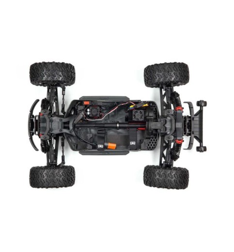 Arrma Big Rock 4X4 V3 3S BLX 1/10 RTR Brushless Monster Truck (Black) w/Spektrum SLT3 2.4GHz Radio