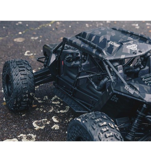 Arrma FIRETEAM 6S BLX 4WD Brushless 1/7 Speed Assault Vehicle (Black Camo) w/SLT3 2.4GHz Radio