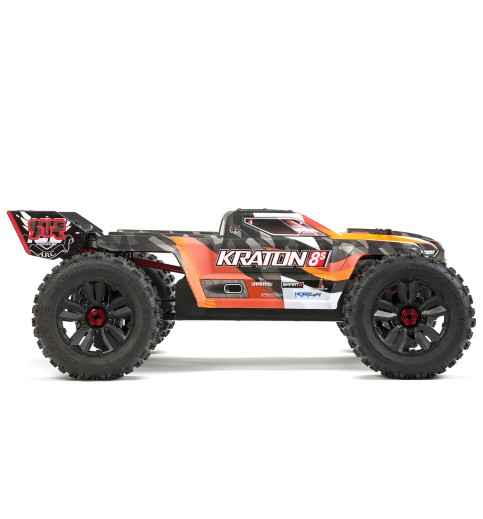 Arrma Kraton 8S BLX Brushless RTR 1/5 4WD Monster Truck (Orange) w/DX3 Radio, Smart ESC & AVC