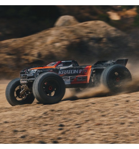 Arrma Kraton 8S BLX Brushless RTR 1/5 4WD Monster Truck (Orange) w/DX3 Radio, Smart ESC & AVC