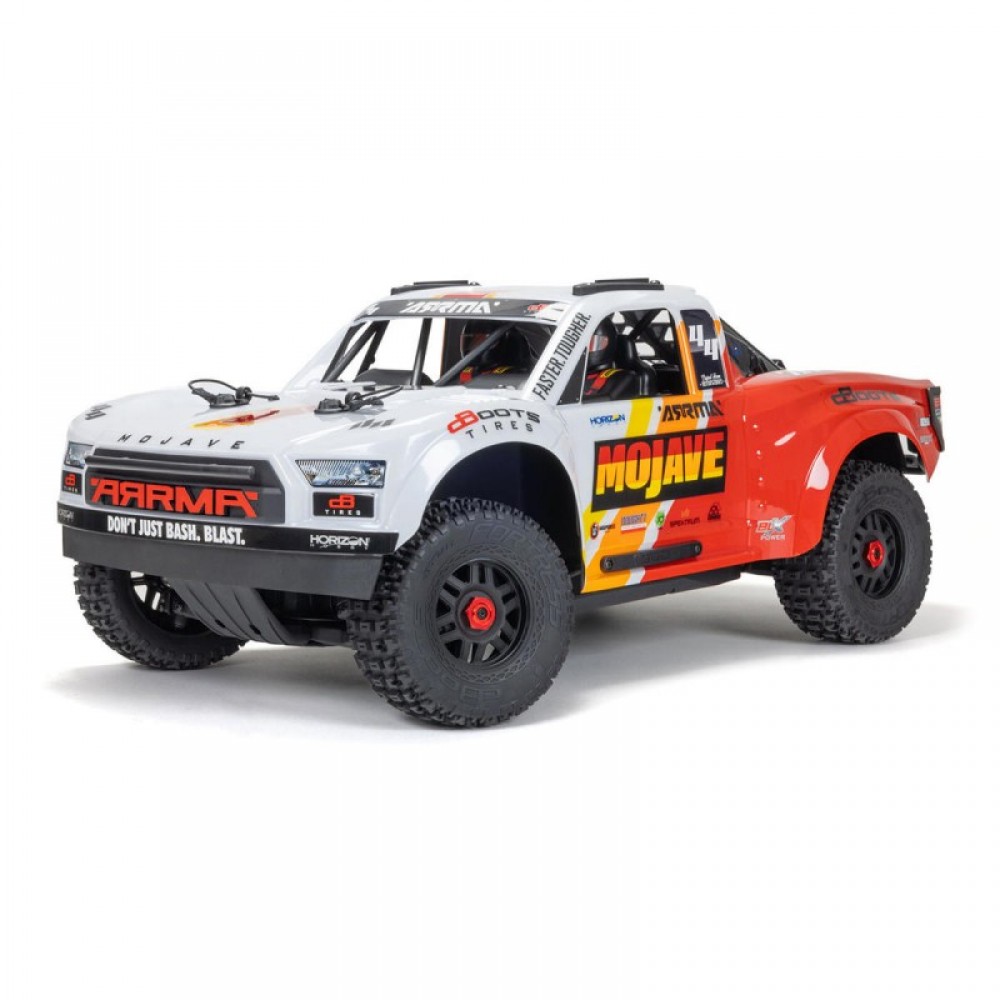 Arrma MOJAVE 4S BLX Brushless 1/8 4WD RTR Electric Desert Truck w/Spektrum SLT3 2.4GHz Radio