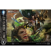 Attack on Titan Ultimate Premium Masterline Levi Versus Beast Titan 1/4 Scale Statue (With Bonus)