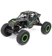 Axial 1/18 UTB18 Capra 4X4 RTR Brushed Rock Crawler (Battery & Charger Included), Black