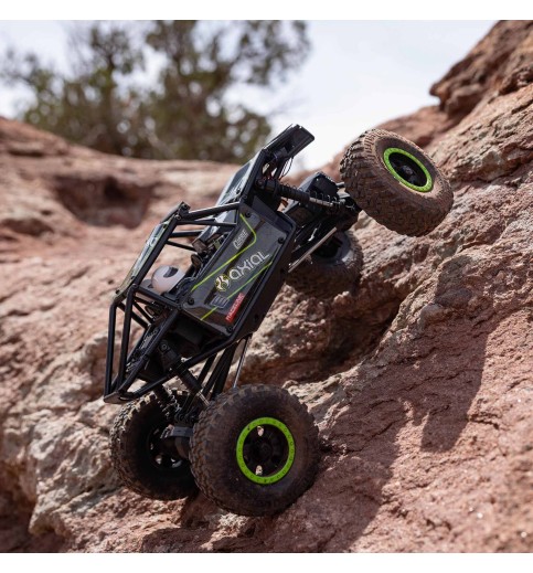 Axial 1/18 UTB18 Capra 4X4 RTR Brushed Rock Crawler (Battery & Charger Included), Black Axial 1/18 UTB18 Capra 4X4 RTR Brushed Rock Crawler (Battery & Charger Included), Black