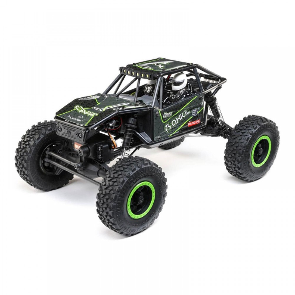 Axial UTB18 Capra 1/18 RTR 4WD Unlimited Trail Buggy (Black) w/2.4GHz Radio, Battery & Charger