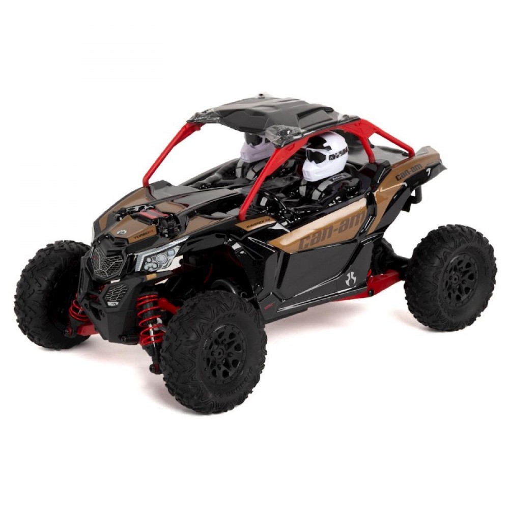 Axial Yeti Jr. Can-Am Maverick X3 1/18 RTR 4WD Electric Rock Racer Buggy w/2.4GHz Radio, Battery & Charger