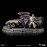 Back to the Future DeLorean (Full Set) 1/10 Art Scale Limited Edition Statue