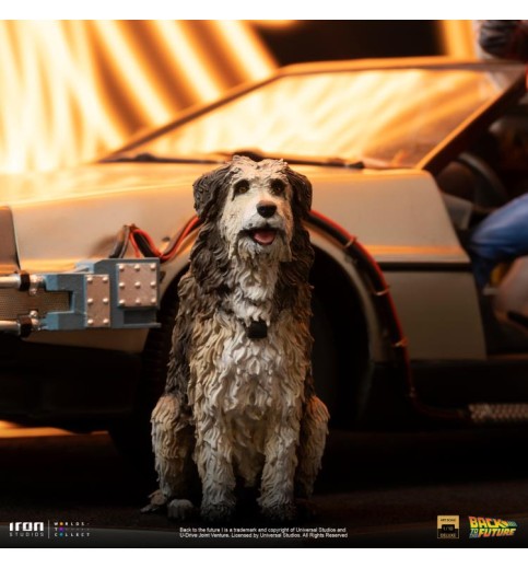 Back to the Future DeLorean (Full Set) 1/10 Art Scale Limited Edition Statue