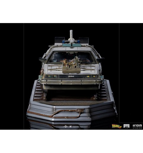 Back to the Future Part III DeLorean (Train Track) 1/10 Art Scale Limited Edition Statue Back to the Future Part III DeLorean (Train Track) 1/10 Art Scale Limited Edition Statue