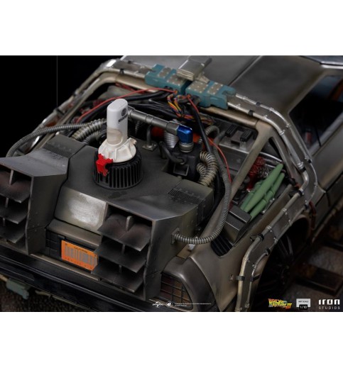 Back to the Future Part III DeLorean (Train Track) 1/10 Art Scale Limited Edition Statue Back to the Future Part III DeLorean (Train Track) 1/10 Art Scale Limited Edition Statue
