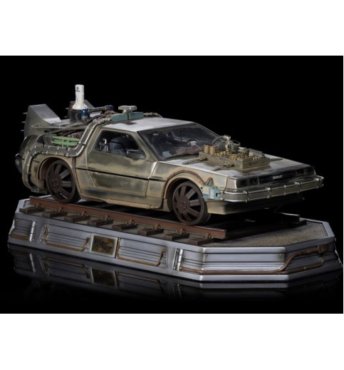 Back to the Future Part III DeLorean (Train Track) 1/10 Art Scale Limited Edition Statue Back to the Future Part III DeLorean (Train Track) 1/10 Art Scale Limited Edition Statue