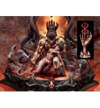 Berserk Legacy Art "Kentaro Miura" Guts & Casca 1/4 Scale Limited Edition Statue (With Bonus)