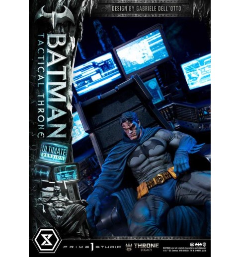 DC Comics Throne Legacy Collection Batman Tactical Throne (Ultimate Bonus Ver.) 1/4 Scale Statue DC Comics Throne Legacy Collection Batman Tactical Throne (Ultimate Bonus Ver.) 1/4 Scale Statue