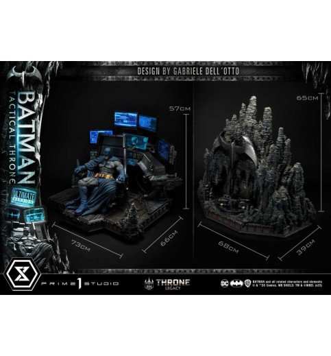 DC Comics Throne Legacy Collection Batman Tactical Throne (Ultimate Bonus Ver.) 1/4 Scale Statue DC Comics Throne Legacy Collection Batman Tactical Throne (Ultimate Bonus Ver.) 1/4 Scale Statue