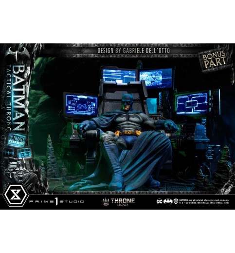 DC Comics Throne Legacy Collection Batman Tactical Throne (Ultimate Bonus Ver.) 1/4 Scale Statue DC Comics Throne Legacy Collection Batman Tactical Throne (Ultimate Bonus Ver.) 1/4 Scale Statue
