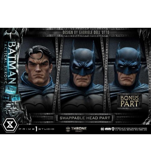 DC Comics Throne Legacy Collection Batman Tactical Throne (Ultimate Bonus Ver.) 1/4 Scale Statue DC Comics Throne Legacy Collection Batman Tactical Throne (Ultimate Bonus Ver.) 1/4 Scale Statue