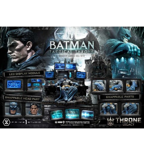 DC Comics Throne Legacy Collection Batman Tactical Throne (Ultimate Bonus Ver.) 1/4 Scale Statue DC Comics Throne Legacy Collection Batman Tactical Throne (Ultimate Bonus Ver.) 1/4 Scale Statue