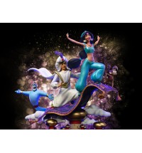 Disney Classics Aladdin and Jasmine Deluxe (Disney 100th Anniversary) 1/10 Art Scale Limited Edition Statue