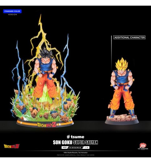Dragon Ball Z HQS Dioramax Son Goku Super Saiyan (Standard) 1/4 Scale Limited Edition Statue Dragon Ball Z HQS Dioramax Son Goku Super Saiyan (Standard) 1/4 Scale Limited Edition Statue
