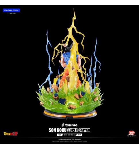 Dragon Ball Z HQS Dioramax Son Goku Super Saiyan (Standard) 1/4 Scale Limited Edition Statue Dragon Ball Z HQS Dioramax Son Goku Super Saiyan (Standard) 1/4 Scale Limited Edition Statue