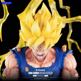 Dragon Ball Z HQS Dioramax Son Goku Super Saiyan (Standard) 1/4 Scale Limited Edition Statue