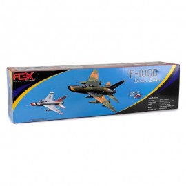 Flex Innovations F-100D Super Sabre EDF PNP Jet Airplane (1162mm)