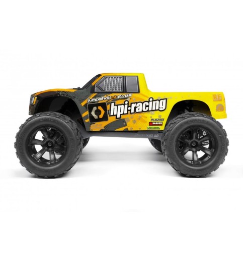 HPI Jumpshot MT FLUX V2 1/10 RTR 2WD Brushless Monster Truck (Grey/Yellow) HPI Jumpshot MT FLUX V2 1/10 RTR 2WD Brushless Monster Truck (Grey/Yellow)