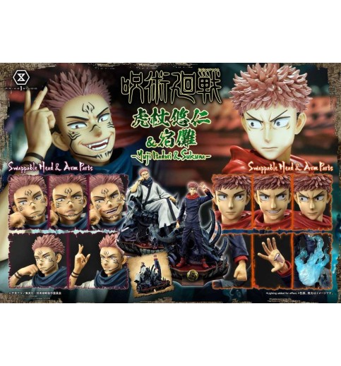 Jujutsu Kaisen Concept Masterline Yuji Itadori & Ryomen Sukuna Statue Set Jujutsu Kaisen Concept Masterline Yuji Itadori & Ryomen Sukuna Statue Set