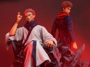 Jujutsu Kaisen Concept Masterline Yuji Itadori & Ryomen Sukuna Statue Set