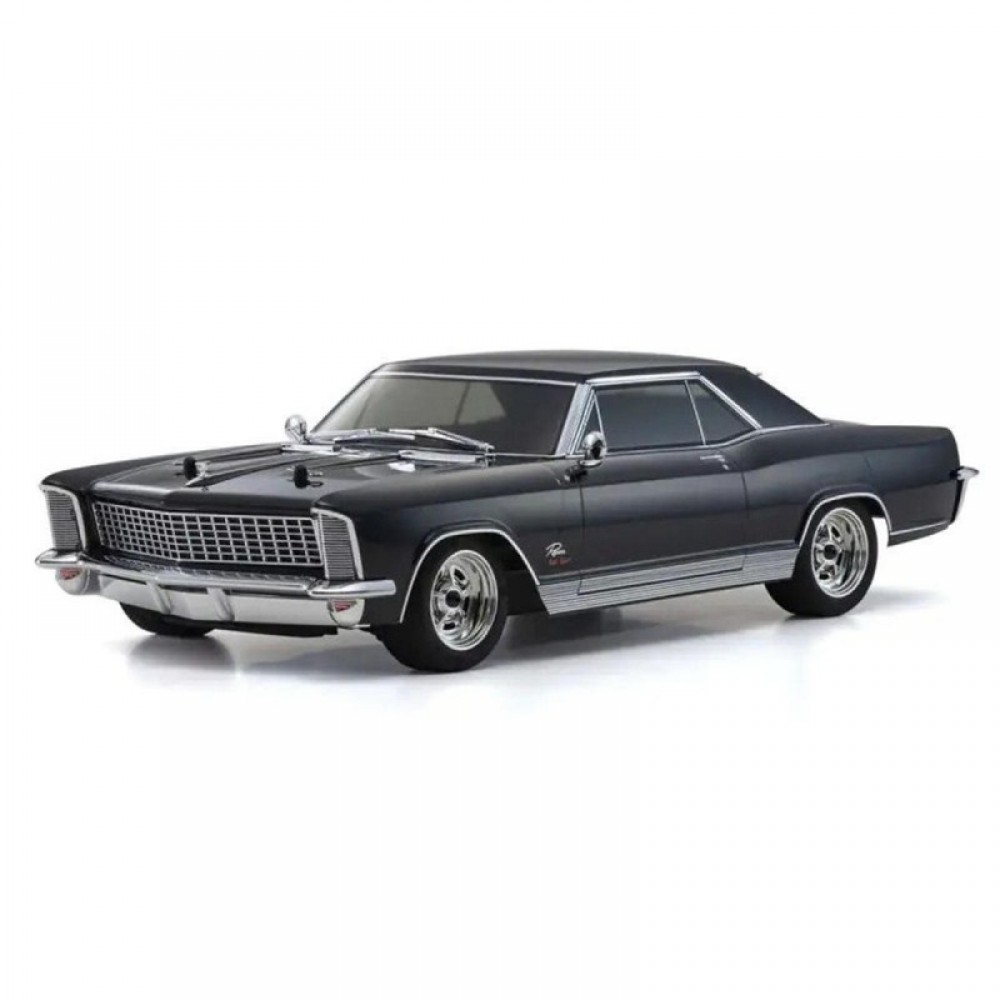 Kyosho EP Fazer Mk2 FZ02L 1965 Buick ReadySet Riviera (Regal Black) w/Syncro KT-231P Radio