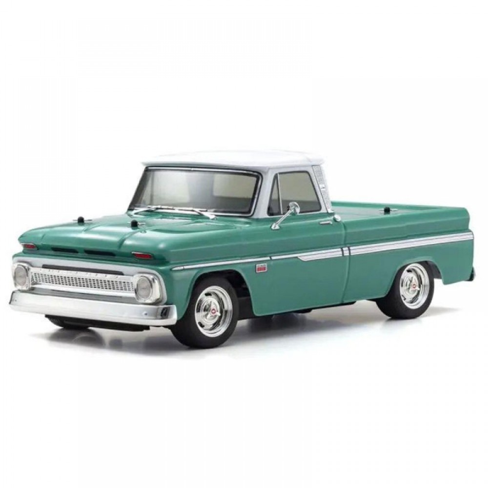 Kyosho EP Fazer Mk2 FZ02L 1966 Chevy Fleetside ReadySet (Green) w/Syncro KT-231P+