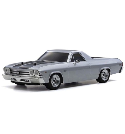 Kyosho EP Fazer Mk2 FZ02L 1969 Chevy El Camino SS396 ReadySet (Cortez Silver) w/Syncro KT-231P+