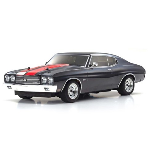 Kyosho EP Fazer Mk2 FZ02L 1970 Chevelle SS 454 LS6 ReadySet (Tuxedo Black/Red) w/Syncro KT-231P+
