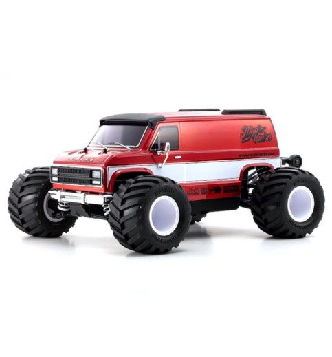 Kyosho Fazer Mk2 Mad Van 1/10 4WD Readyset Monster Truck (Red) w/2.4GHz Radio Kyosho Fazer Mk2 Mad Van 1/10 4WD Readyset Monster Truck (Red) w/2.4GHz Radio
