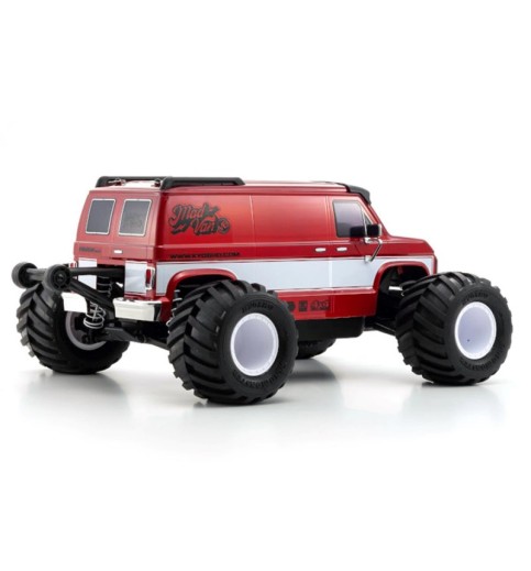 Kyosho Fazer Mk2 Mad Van 1/10 4WD Readyset Monster Truck (Red) w/2.4GHz Radio Kyosho Fazer Mk2 Mad Van 1/10 4WD Readyset Monster Truck (Red) w/2.4GHz Radio