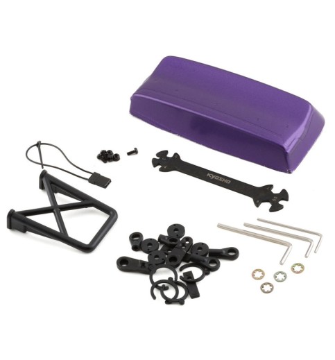 Kyosho Fazer Mk2 Mad Van 1/10 4WD Readyset Monster Truck w/2.4GHz Radio (Purple)